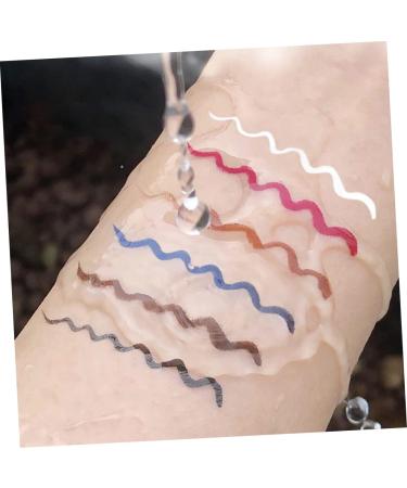 Healvian 6pcs Liquid Eyeliner Pencil White Liquid Eyeliner White Eye Liner Pencils Neon Liquid Eyeliner Abs - Buy Online on GoSupps.com