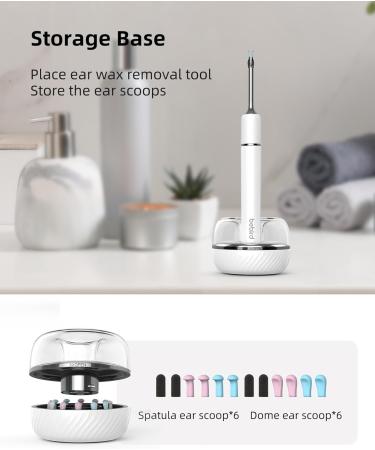 Premium Ear Wax Removal Kit with Camera - Bebird Ear Cleaner Tool 10MP Gimbaled Gyroscope & 12 Ear Spoons for Effective Ear Cleaning - Buy Online on GoSupps.com