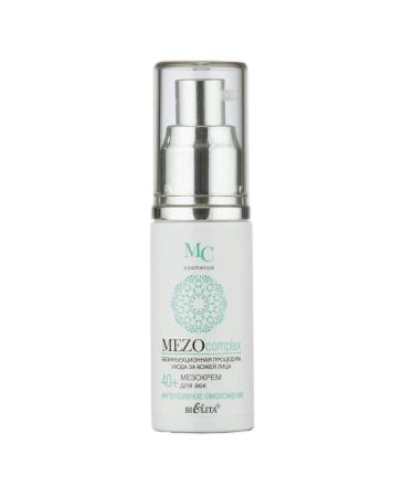 Bielita & Vitex MEZOcomplex Eye Cream 40+ Intensive Moisturizing 30ml with Hyaluronic Acid - For All Skin Types - Buy Online on GoSupps.com