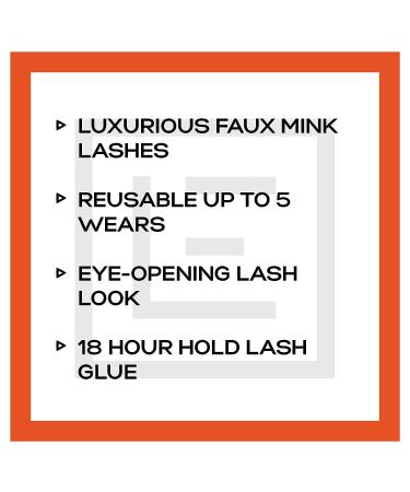 Eylure False Lashes No. 126 - 3 Pairs with Adhesive | Black | Defined Glamour - Buy Online on GoSupps.com