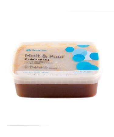 Mystic Moments Melt and Pour Soap Base - African Black SLS & SLES Free - 1Kg