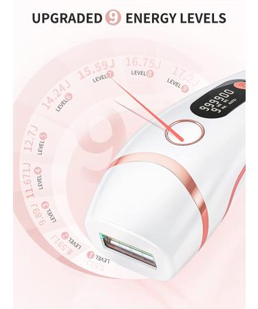 3-in-1 IPL Laser Hair Removal Device for Men and Women | 9 Energy Levels | 999,999 Flashes | At-Home Permanent Hair Remover for Whole Body - Buy Online on GoSupps.com