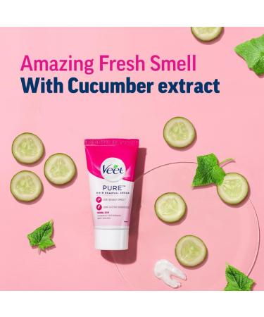 Veet Silk & Fresh Hair Removal Cream for Sensitive Skin 100g - Buy Online on GoSupps.com