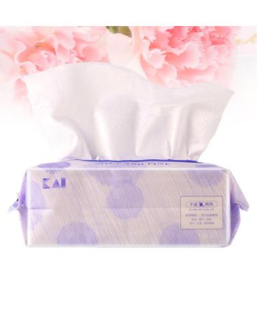 Buy Ipetboom Disposable Cotton Facial Tissues 100pcs - Purple Wet & Dry Cleansing & Makeup Remover - International Shipping Available - Buy Online on GoSupps.com