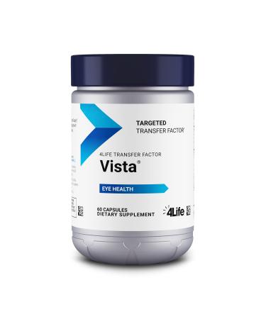 4Life Transfer Factor Vista - Targeted Eye Health and Vision Support Featuring Lutein, Zeaxanthin, and Black Currant - 60 Capsules