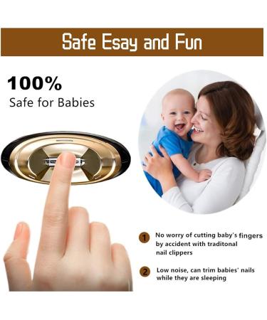 Electric Nail Clippers Intelligent USB Charging Automatic Nail Drill Adults Nail Trimmer 100% Safe Automatic Nail File Manicure Trim Polish for Infant Kid Elderly Toe & Fingernail - Buy Online on GoSupps.com