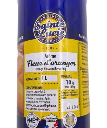 Sainte Lucie Orange Blossom Water 1l 1 l (Pack of 1) - Buy Online on GoSupps.com