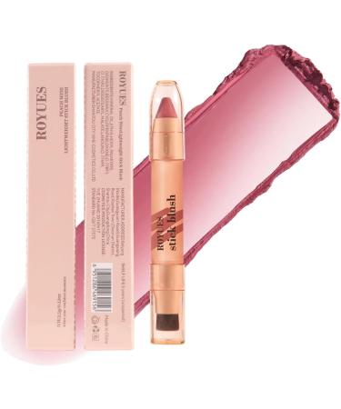 for Cheeks - 2 in 1 Stick with Brush Double Head Blusher Stick Lightweight Stick for Cheeks and Lip Cheek Tint Blusher Makeup Stick for Most Skin Tones - Buy Online on GoSupps.com