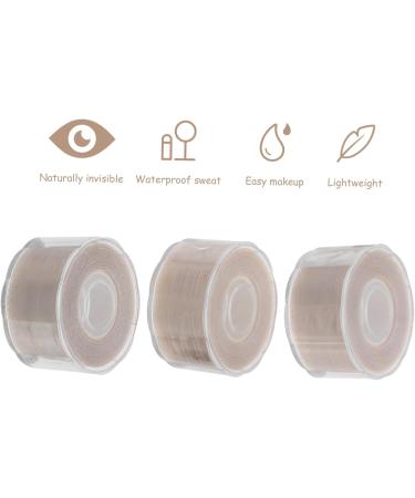 POPETPOP 3 Rolls Mesh Double Eyelid Sticker Double Stick Tape Lasting Eyelid Tape Makeup Supplies Double Eyelid Tapes Stickers Eyelid Lift Strips Eyelid Shadow Grid Girl Tool Pvc - Buy Online on GoSupps.com