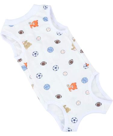 Selmai Medical Pet Shirt for Dogs & Cats | Soft Cotton E-Collar Alternative | Post-Op Wound Protection | Prevent Licking & Skin Diseases | Blue XL Football Design - Buy Online on GoSupps.com