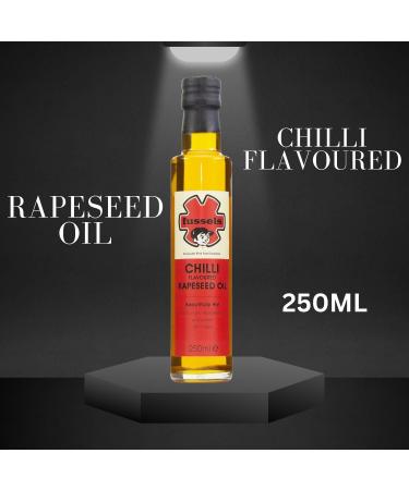 Fussels Oil Pick N Mix - Choose From 4+ Flavors | Extra Virgin Rapeseed Smoked Rapeseed Chilli Flavoured Rapeseed Garlic Flavoured Rapeseed Dipping Oil - Pack of 5 x 250ml - Buy Online on GoSupps.com