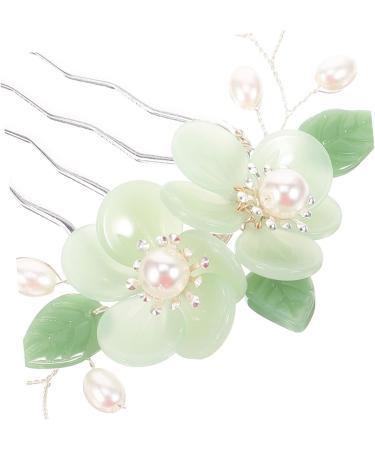 minkissy Antique Hair Clasp Bridesmaids Hair Headdress Bridal Side Hair Comb Hair Side Combs Alloy Hair Comb Hair Comb Clip U Shape Hair Fork Vintage Headband Glass Pin Small and Fresh Miss - Buy Online on GoSupps.com