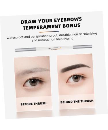 FRCOLOR 6 pcs Brushes Brush Enhancer Eyebrow Dual Makeup Tool Pencils -in- Brow Pencil with 1 count (Pack of 1) Assorted Colorx3pcs - Buy Online on GoSupps.com