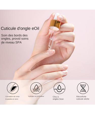 Nail & Cuticle Oil - 15ml Fortifying Oil for Damaged and Broken Nails - Nourishing Treatment Home Gentle Repair Damaged Cuticles - Buy Online on GoSupps.com