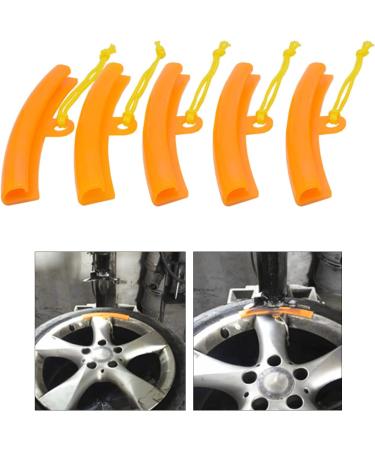 SAKEIOU Upgraded Tyre Changer Guard Wheel Rim Edge Protector Tyre Rim Protector Tyre Change Tool for Car Motorcycle Bicycles Yellow - Buy Online on GoSupps.com