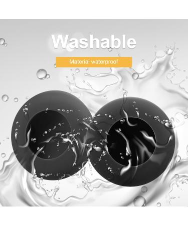 WALLFID Airtag Dog Collar Airtag Cat Collar Silicone Case for GPS Tracking Finder Protective Cover Compatible with Apple Airtag Safety and Anti-lost Pet Accessories (strap width-16.5mm Black-black) Black-black strap width-16.5mm - Buy Online on GoSupps.com