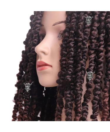 KALLORY Dreadlock Accessories - Viking Beard Beads, Skull & Antique Hair Beads - 10pcs - Buy Online on GoSupps.com