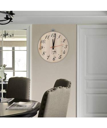 8-Inch Sauna Swim Clock with Large Arabic Digits | Heat-Resistant Sauna Accessories for Interior Decor - Buy Online on GoSupps.com