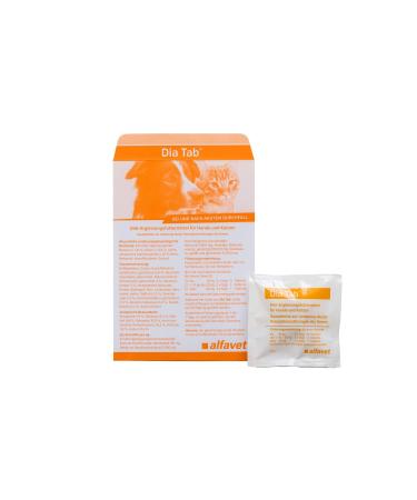 Alfavet Dia Tab chewable tablets for diarrhea for dogs and cats - Bundle - 15 x 5.5g - Buy Online on GoSupps.com