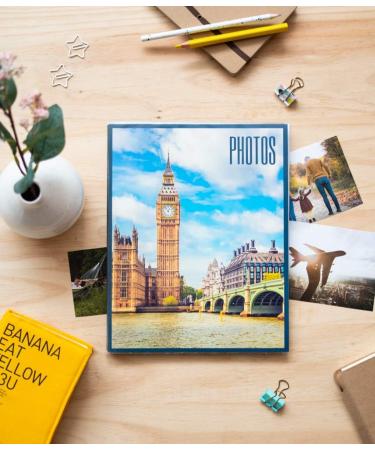 Grupo Erik Official London Photo Album - 7.8x5 Photo Album / 13x20 cm - Family Photo Album 96 Pockets - Friend Gifts Travel Gifts - Photo Albums 7.8x5 96 photos - Photo Album Slip In - Buy Online on GoSupps.com