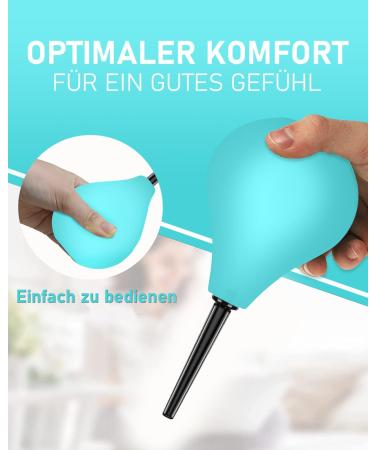 Enema for Intestinal Cleansing 224ML - Butt Shower Irrigator for Men & Women | Intimate Anal & Vaginal Shower - Green - Buy Online on GoSupps.com