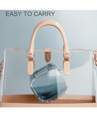 Retainer Cleaner Case & Prosthesis Bath - Leaf Proof Sporty Design Fits Dentures & Partial Dentures - Shop Internationally! - Buy Online on GoSupps.com