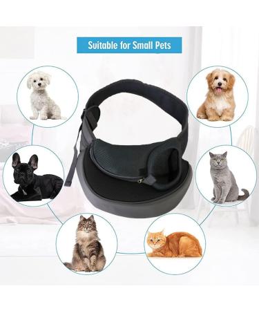 Pet Sling Carrier Bag Dog Cat Hand-Free Sling Carrier Shoulder Bag Breathable Mesh Pet Puppy Travel Bag Handbag Adjustable Shoulder Strap Pet Tote Bag For Small Dog Cat Puppy Outdoor Walking Travel Grey - Buy Online on GoSupps.com