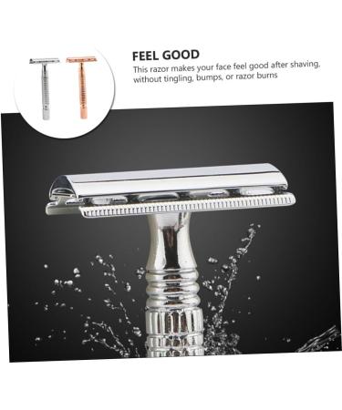 Wooneky 2-in-1 Straight Razor & Beard Trimmer - Classic Shaving Tool Gift Box for Men | Premium Double-Sided Razor - Buy Online on GoSupps.com