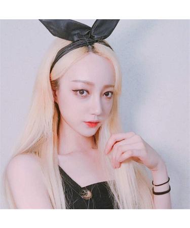 Buy Anime Color Wig - Long Straight Light Pink Hair with Bangs | Perfect for Cosplay & Costumes - Buy Online on GoSupps.com