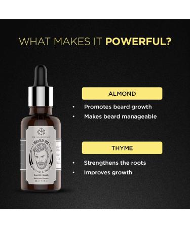 Buy The Man Company Bart Booster Duo - Dermaroller & Beard Oil for Faster Thicker Beard Growth | Activated Hair Follicle Formula - Buy Online on GoSupps.com