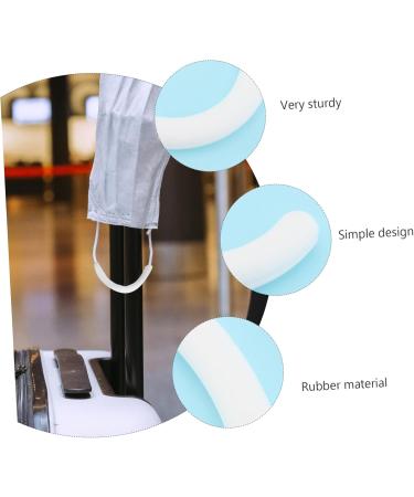 Gleavi 10 Pair Anti-Snag Ear Hooks - Soft Elastic Mouth Protection & Ear Care Covers for Kids - White - Buy Online on GoSupps.com