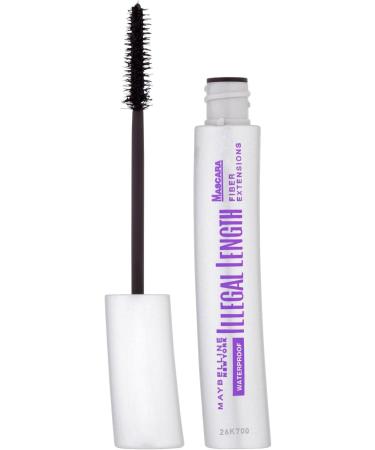 Maybelline Mascara Illegal Length Waterproof - 6.9 ml Black by Maybelline - Buy Online on GoSupps.com
