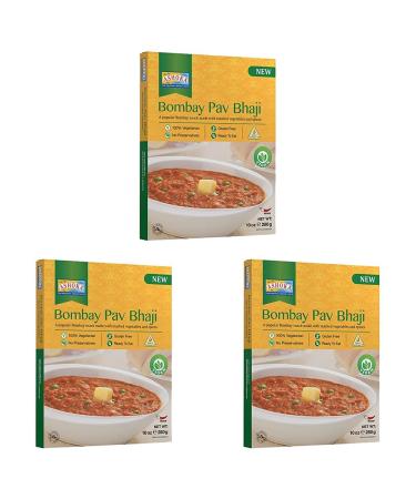 ASHOKA - Instant Bombay Pav Bhaji - 1 X 280 GR (Pack of 3) 280 g (Pack of 3)