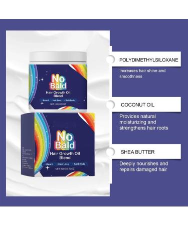 2 Pcs Nobald Hair Growth Oil Blend Growth Oil Blend Deep Repair Hair Mask Repairs Dry Damaged Hair Hair Mask For Hair Growth Promotes Hair Growth Hair Mask For All Hair Types - Buy Online on GoSupps.com