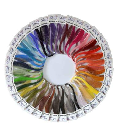 Shilpi Quilling Paper 1750 Strips Set - 5mm 35 Colors 35 Packs