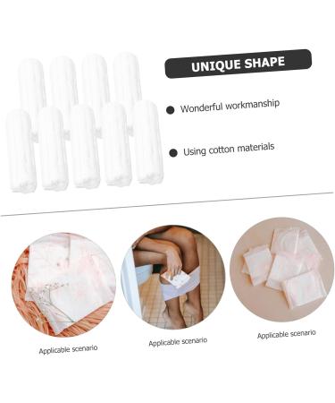 PLAFOPE 30pcs Pure Cotton Sport Tampons | Aunt Stick for Sports - Buy Online on GoSupps.com