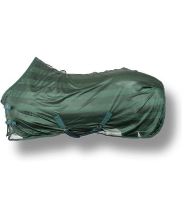 RL24 Flying Ceiling for Horses - Effective Insect Protection | Adjustable Eczema Blanket | Breathable & Durable Green Horse Rug 115cm - Buy Online on GoSupps.com