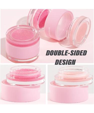 Strawberry Lip Mask & Scrub for Overnight Hydration and Lip Care - Moisturizing, Fades Lip Lines - Ideal for Dry, Chapped Lips - Buy Online on GoSupps.com