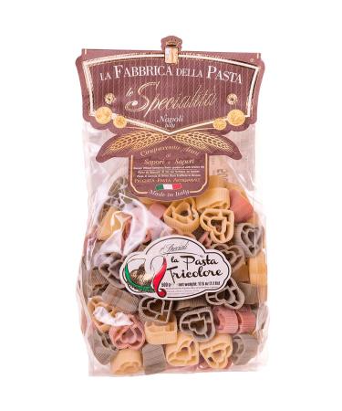Tri-color Pasta Hearts 500g