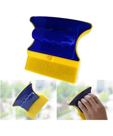 Window Cleaning Brush Double Sided Window Glass Cleaner Home Glass Wiper Brush Cleaning Tools Wiper Scraper Cleaner Door Window Track Cleaning - Buy Online on GoSupps.com