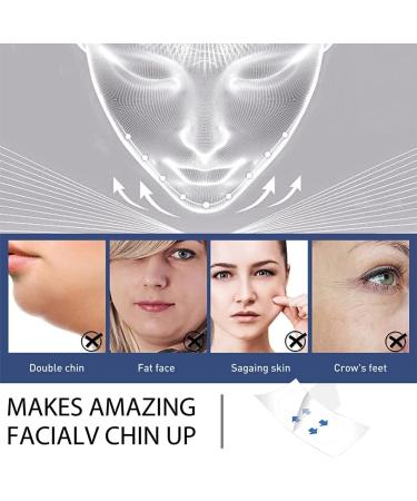 Dajidafu 60 Pieces Women Face Lifting Wrinkle Patch Home Traveling Chin Forehead Anti-aging Anti-wrinkle Stickers Skin Care - Buy Online on GoSupps.com