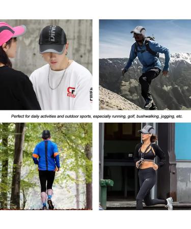 Unisex Adjustable Baseball Cap - 2 Pack for Men & Women - Outdoor Sports Hat - Peak Cap (Black) - Buy Online on GoSupps.com