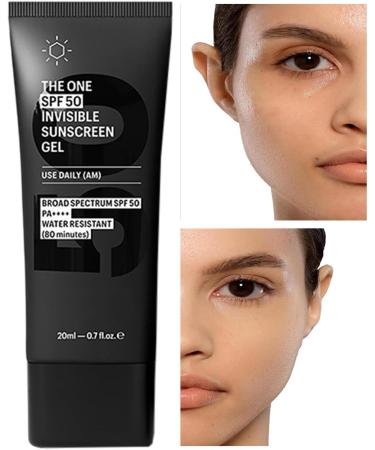  Byeaon Sunscreen Gel Moisturizing Gel Skin Care SPF50 Invisible & Makeup Water Resistant Heavy Duty Cover Sweat Resistant 20ml For All Skin Types - Buy Online on GoSupps.com