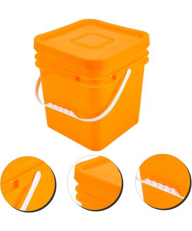 IWOWHERO Sealed Cleaning Bucket Grain Dispenser Laundry Dispenser Buckets Plastic 26X24CM As Shown - Buy Online on GoSupps.com