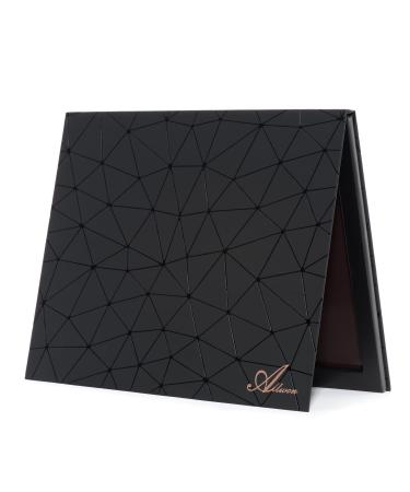 Allwon Extra Large Magnetic Palette Black Empty Makeup Palette for Eyeshadow Lipstick Blush Powder - Buy Online on GoSupps.com