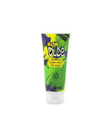808 Dude Shampoo and Body Wash for Teens  Boys and Men. Pure Organic Ingredients Clear Body Odor and Skin Breakouts with Essential Oils for Memory Focus & Anti-Anxiety Support 8 fl oz