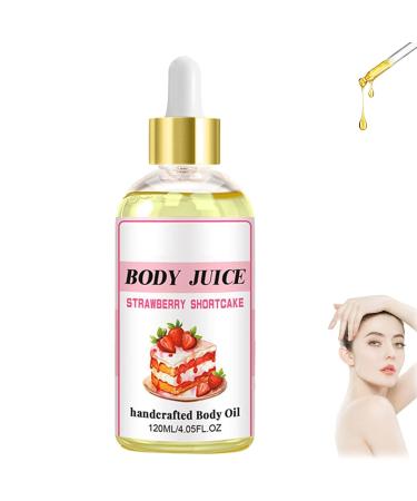Gerrit Body Juice Oil Body Juice Strawberry Shortcake Body Juice Oil Cinnamon Roll Handmade Body Oil Body Juice Oil Peach For All Skin Type