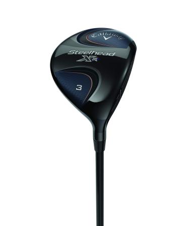 Callaway Men's Steelhead XR Fairway Wood Left Graphite Regular 3 Wood, 15 Degrees