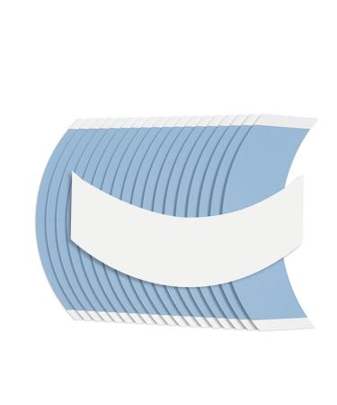 72 Pieces Wig Tape Double Sided Waterproof Ultra Hold Wig Tape Blue Hair Tape for Wigs Toupees Hairpieces 72 Pieces Blue