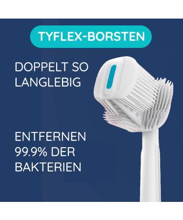 BALENE Double-Sided Toothbrush | Soft Bristles for Inner Face Cleaning | Buy Internationally - Buy Online on GoSupps.com
